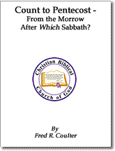 Booklet Cover: Count to Pentecost - From the Morrow After Which Sabbath?